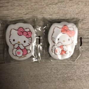 Hello Kitty Erasers 2pc (New)
